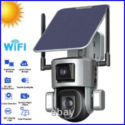 1080P Solar CCTV Camera Wireless Outdoor HD PTZ Smart Home Security IR Motion