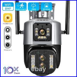 10X Zoom Wifi Smart Home Security Camera Outdoor PTZ IP Night Vision Cam