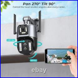 10X Zoom Wifi Smart Home Security Camera Outdoor PTZ IP Night Vision Cam