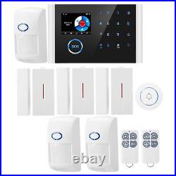 2.4In TFT Smart Voice Wireless GSM House Burglar Intruder Security Alarm System