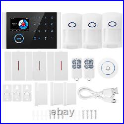 2.4In TFT Smart Voice Wireless GSM House Burglar Intruder Security Alarm System