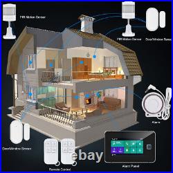 3G Wireless GSM+SMS+WiFi Smart Home House Office Security Burglar Alarm System