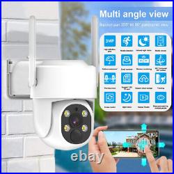 3MP Camera WIFI Outdoor CCTV FHD PTZ IP Wireless Smart Home Security IR Camera