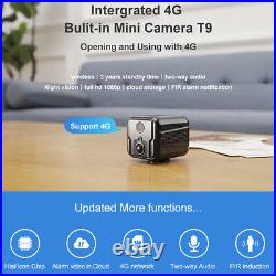 4G SIM Card battery Magnetic 1080P Mini IP CCTV Smart Home Security Cam Outdoor