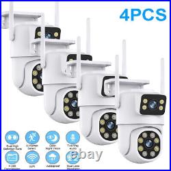 4K 8MP WIFI IP Camera Wireless Outdoor CCTV 4K PTZ Smart Home Security IR Cam UK