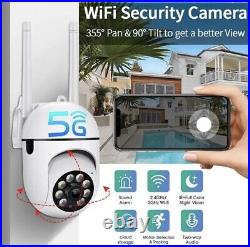 5G Wireless Camera WIFI outdoor CCTV HD PTZ Smart Home Security IR Cam 1080P