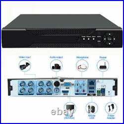 5MP CCTV DVR 4 Channel AHD 1920P Smart Digital Video Recorder VGA HDMI BNC UK