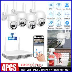 5MP WIFI CCTV System 8CH NVR 1TB HDD Smart Home Security IP Camera Outdoor ICSEE