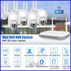 5MP WIFI CCTV System 8CH NVR 1TB HDD Smart Home Security IP Camera Outdoor ICSEE