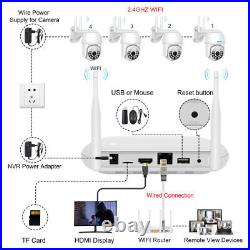 5MP WIFI CCTV System 8CH NVR 1TB HDD Smart Home Security IP Camera Outdoor ICSEE