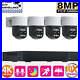 8MP CCTV Camera PoE System 4x IP PTZ Camera Dual Lens Home Security 8CH NVR Kit