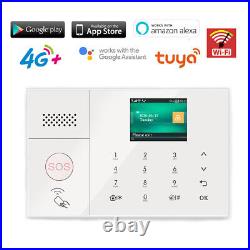 A09 WIFI 4G GSM TUYA APP Wireless Smart Home Security Burglar Alarm System+RFID