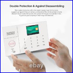 A09 WIFI 4G GSM TUYA APP Wireless Smart Home Security Burglar Alarm System+RFID