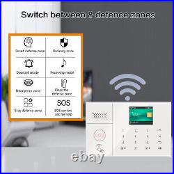 A09 WIFI 4G GSM TUYA APP Wireless Smart Home Security Burglar Alarm System+RFID