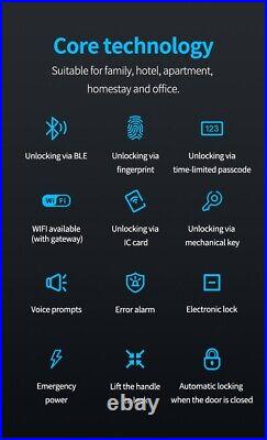 ALL-IN-ONE ACCESS LOCK, High-Strength Lock Case, Smart Home Security, TTlock app