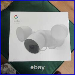 BNIB Google Nest Cam Floodlight Outdoor Wired Security Camera Smart Home WiFi