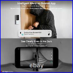 Botslab Smart Video Doorbell Home Security Wireless WiFi Door Bell with Chime