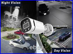 CCTV Camera Home Security System DVR Kit 4 CH 5MP XVR and 4 POE Camera