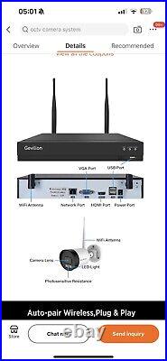 CCTV Gevilion Smart WiFi NVR Home Kit Outdoor 1080p Security