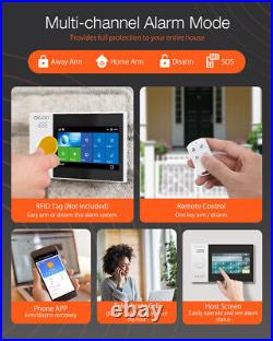 DG-HAMB 2G WIFI 433MHZ DIY Smart Home Security Alarm System Kits App Tuya