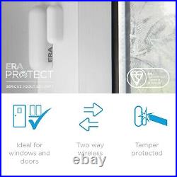 ERA Protect Smart Alarm System (8 piece) with outdoor Live Siren, Motion Sensors