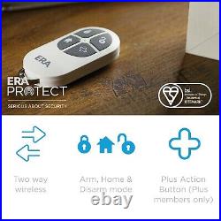 ERA Protect Smart Alarm System (8 piece) with outdoor Live Siren, Motion Sensors