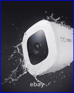 Eufy Solo Cam L40 2K Smart Security Camera With Spotlight White Home CCTV