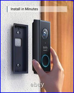 Eufy by Anker Security Wireless Smart Video Doorbell 2K Self-Installation 2-Way