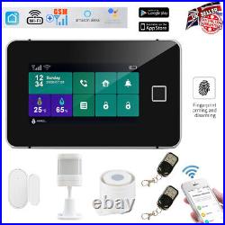 FINGERPRINT Smart Alarm System Home Safety Security Motion Sensor App Control