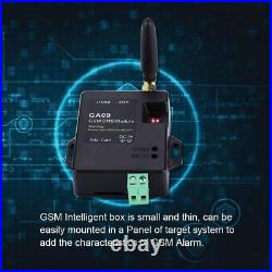 GSM Alarm System, Wireless Mini Smart Home Security Alarm System 8 Channels Int