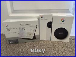 Google Nest Battery Doorbell Smart Security Camera + Home Hub Display / Speaker