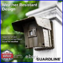 Guardline Smart Home Security System Weatherproof Wireless Driveway Alarm 4 sens