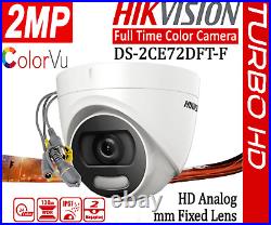 HIKVISION CCTV Security Camera Home System 2MP 5MP ColorVU Outdoor Night Vision