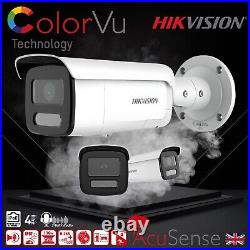 Hikvision 4MP ColorVu 24/7 AcuSense Outdoor IP Network Home Security CCTV Camera