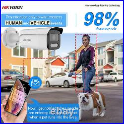 Hikvision 4MP ColorVu 24/7 AcuSense Outdoor IP Network Home Security CCTV Camera