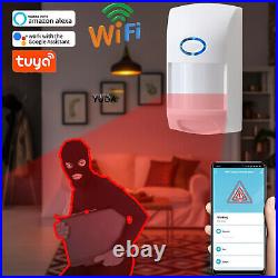 Home Security Alarm System Wireless WIFI GSM Tuya Smart Life APP Motion Sensor