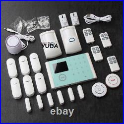 Home Security Alarm System Wireless WIFI GSM Tuya Smart Life APP Motion Sensor