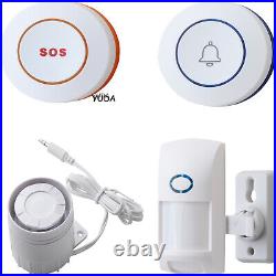 Home Security Alarm System Wireless WIFI GSM Tuya Smart Life APP Motion Sensor