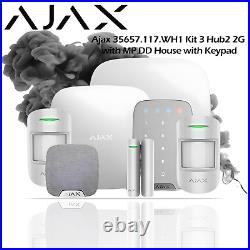 House Security AJAX Wireless Smart Home Alarm System with keypad and Hub Plus UK