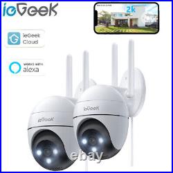 IeGeek 3MP Wireless WIFI Outdoor CCTV System HD PTZ Smart Home Security Camera