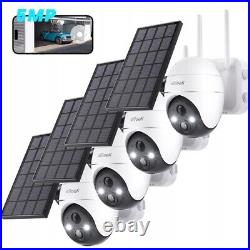 IeGeek 5MP Solar Security Camera Outdoor Wireless CCTV Smart Home 360° PTZ Cam