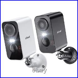 IeGeek Outdoor 2K Wireless Security Camera Home WiFi Battery CCTV System Alexa