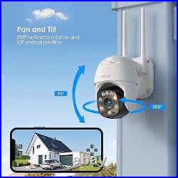 IeGeek Outdoor 360°PTZ Security Camera Home Auto Tracking CCTV Camera System UK