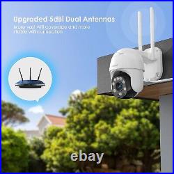 IeGeek Outdoor 360°PTZ Security Camera Home Auto Tracking CCTV Camera System UK