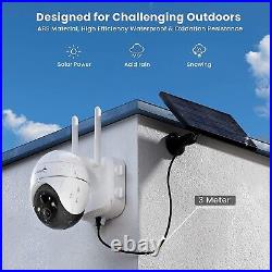 IeGeek Outdoor 5MP Security Camera 360° Wireless PTZ Home Battery CCTV System UK