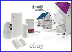 König Smart Home Security System SAS-CLALARM10 CCTV