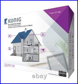 König Smart Home Security System SAS-CLALARM10 CCTV