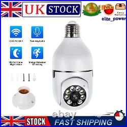 Lot E27 Light Bulb Security Camera Wi-Fi IR Night Smart Home Wireless Waterproof