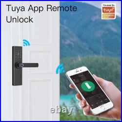 Multiple Smart Door Fingerprint Lock Home Security Lock APP+Card+Password+Key