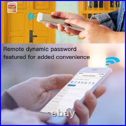 Multiple Smart Door Fingerprint Lock Home Security Lock APP+Card+Password+Key